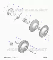 TRASMISSIONE, CLUTCH, SECONDARY