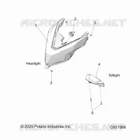 ELETTRICO, HEADLIGHT AND TAILLIGHT
