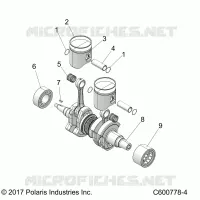ENGINE, PISTONE &amp; ALBERO MOTORE