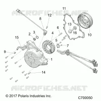 ENGINE, STATOR AND VOLANO