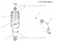 SHOCK ANTERIORE PISTA (7043048)(RMK)