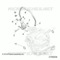 DRIVE TRAIN, MAIN SCATOLA INGRANAGGI MONTAGGIO