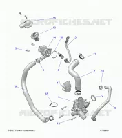 MOTORE, WATERPUMP AND BYPASS
