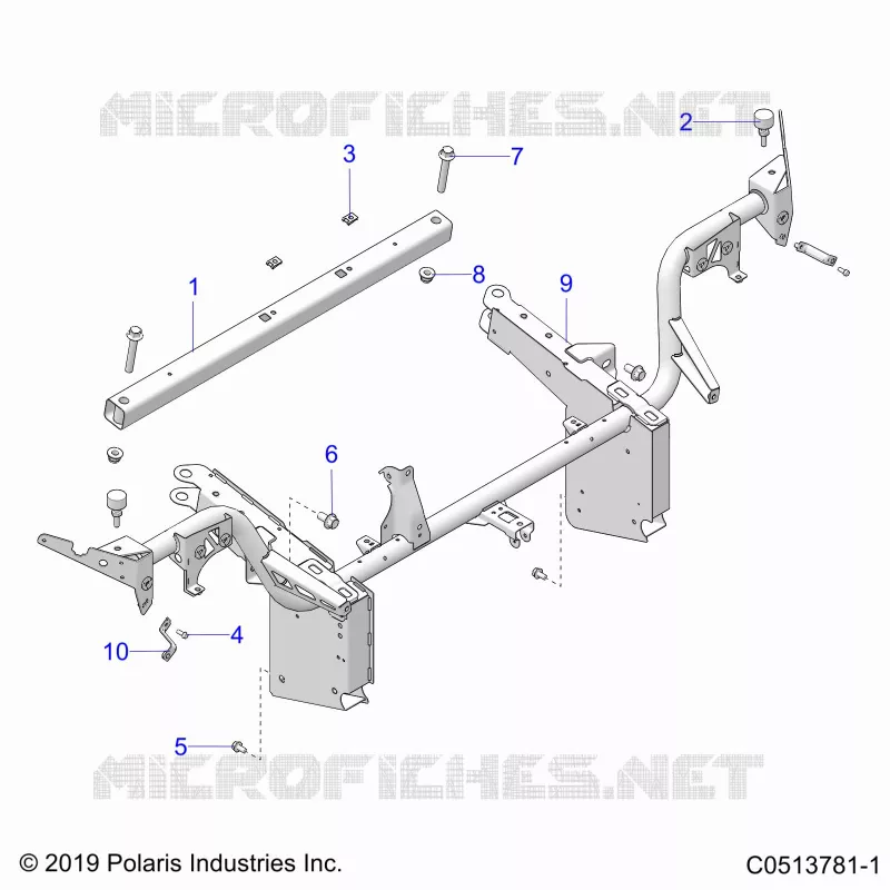 CHASSIS, FRONT TELAIO ASM. (CANADA)