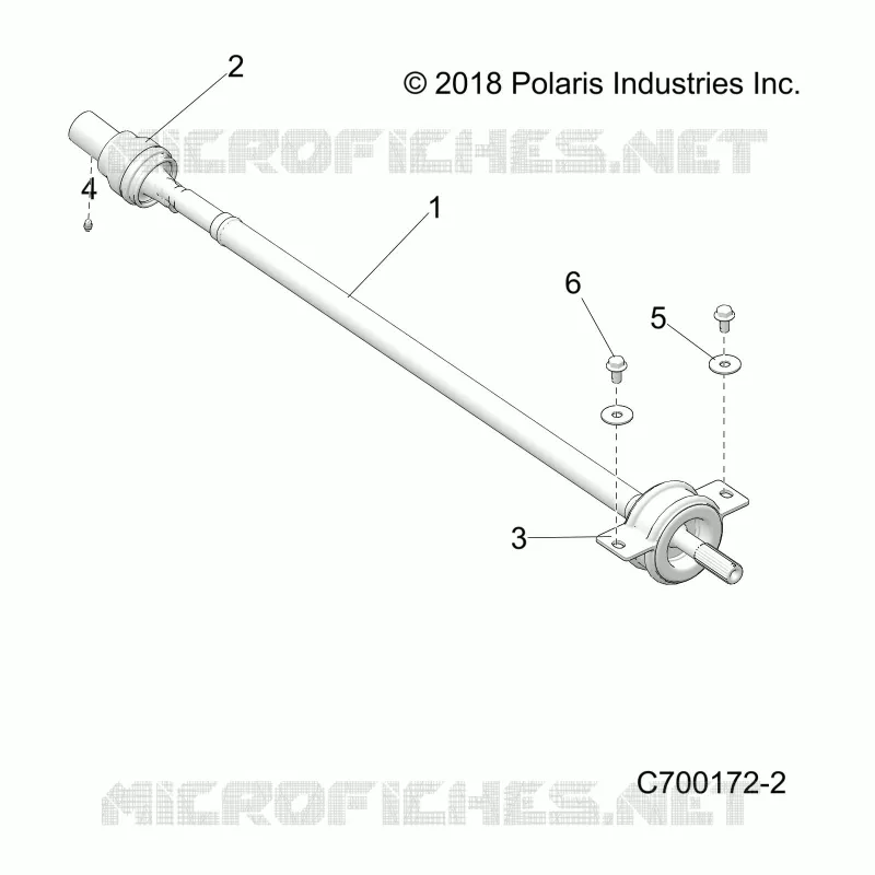 TRASMISSIONE, REAR PROP SHAFT