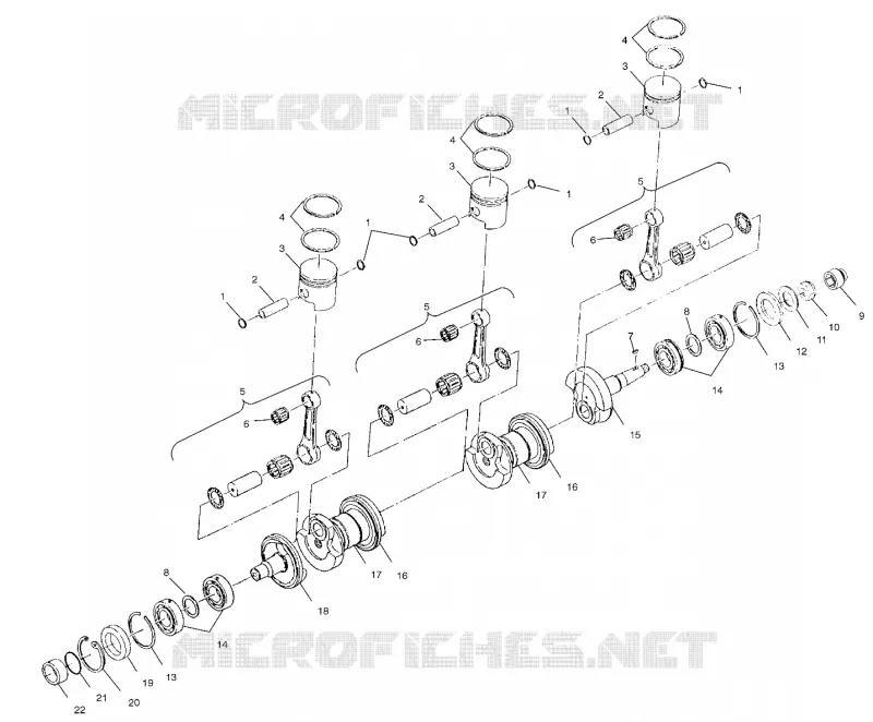 ALBERO MOTORE AND PISTONEE