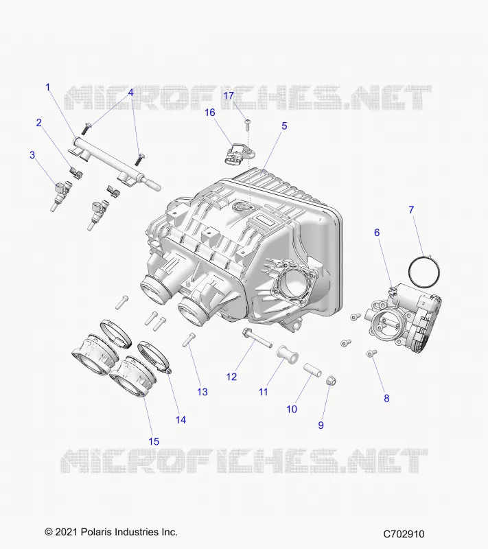 ENGINE, INTAKE MANIFOLD, CORPO FARFALLATO, FUEL RAIL
