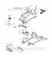 CARBURANTE TANK AND CARBURATORE MOUNTING