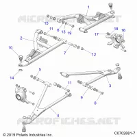 SOSPENSIONI ANTERIORI CONTROL ARMS