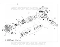TRASMISSIONE, FRONT SCATOLA DEGLI INGRANAGGI INTERNALS