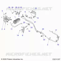 SERBATOIO DI CARBURANTE EVAP SYSTEM
