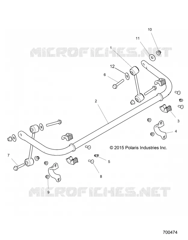 BARRA STABILIZZATRICE, REAR