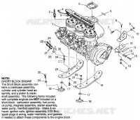 MONTAGGIO DEL MOTORE SLT 780 B964588 and  Intl. SLT 780 I964588 (4935683568B001)