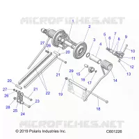 SUSPENSION, POSTERIORE COPPIA ARM