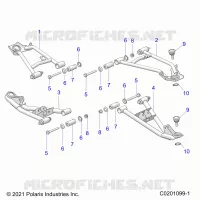 SOSPENSIONI ANTERIORI CONTROL ARMS