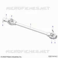 TRASMISSIONE, FRONT PROP SHAFT