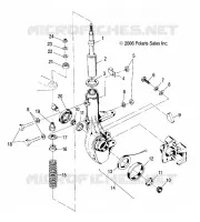 SUSPENSION, ANTERIORE MONTANTE