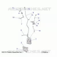 SERBATOIO DI CARBURANTE, EVAP- R21RRH99BC (C700914)