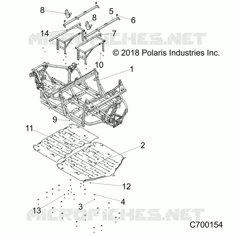 CHASSIS, TELAIO PRINCIPALE AND SKID PLATES