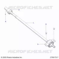 TRASMISSIONE, REAR PROP SHAFT