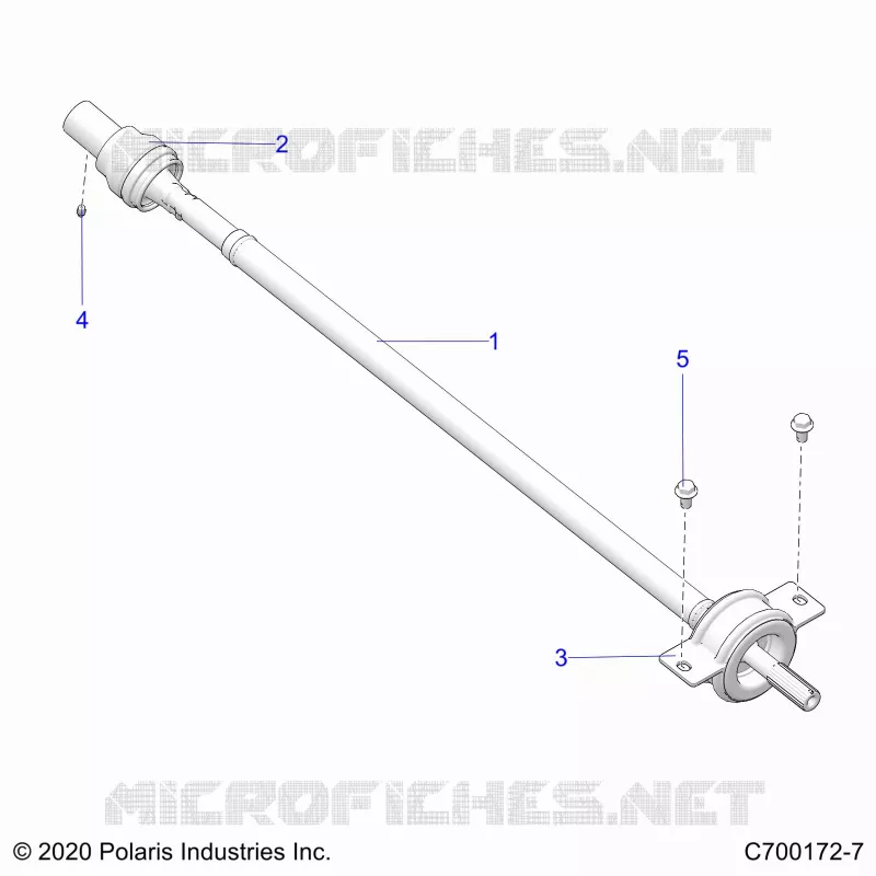 TRASMISSIONE, REAR PROP SHAFT