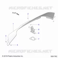BODY, WIND DEFLECTOR (CANADA)