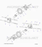 SUSPENSION, PORTAPACCHI POSTERIORE
