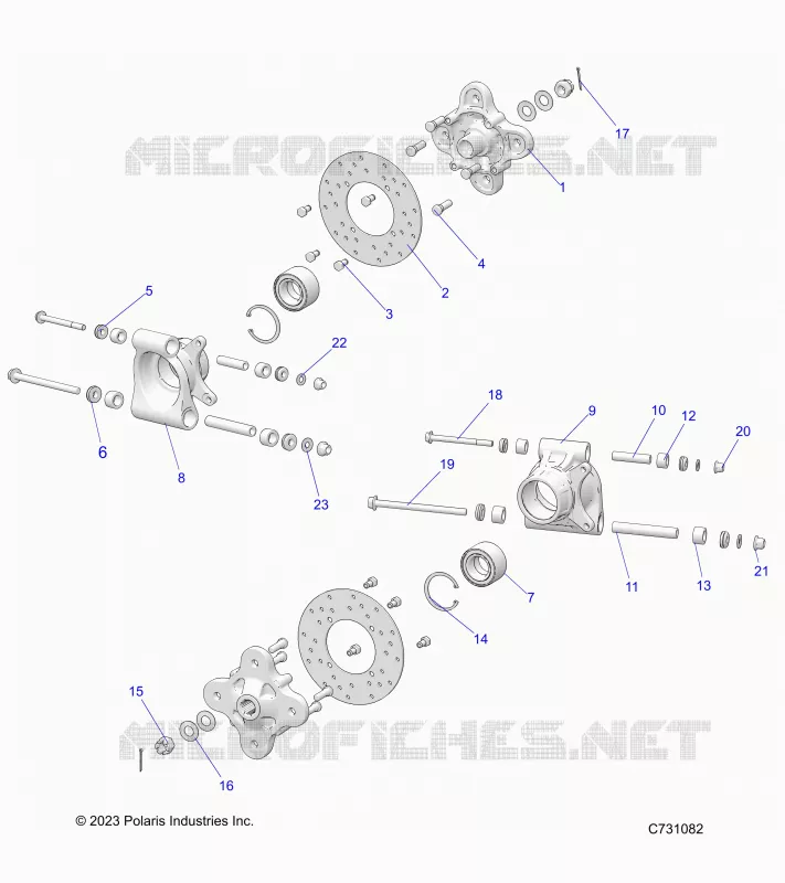 SUSPENSION, PORTAPACCHI POSTERIORE