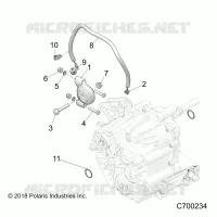 DRIVE TRAIN, MAIN SCATOLA INGRANAGGI MONTAGGIO