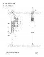 SUSPENSION, AMMORTIZZATORE POSTERIORE TRACK (7045864)