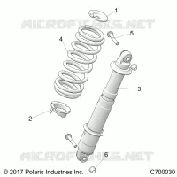 SOSPENSIONE POSTERIORE SHOCK MOUNTING