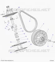 TRASMISSIONE, SECONDARY CLUTCH