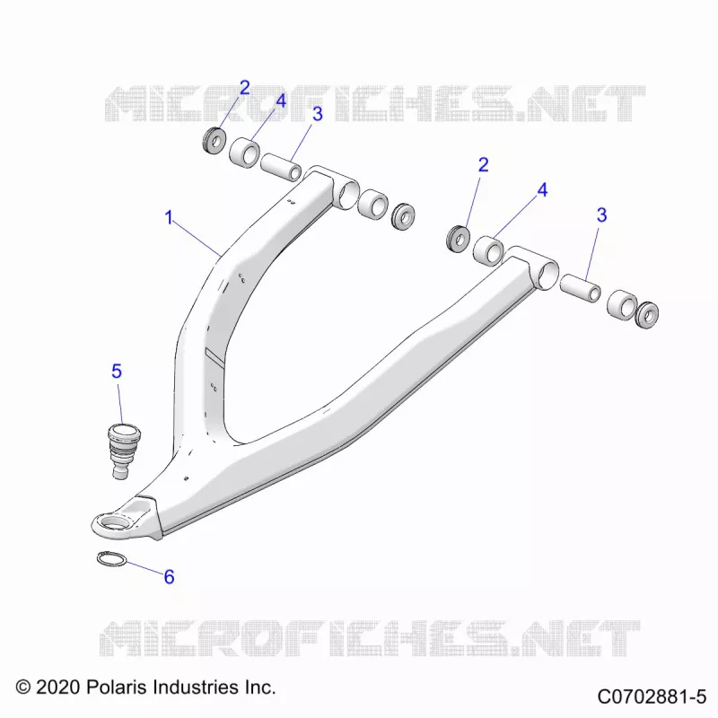 SOSPENSIONI ANTERIORI CONTROL ARM UPPER