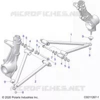 SUSPENSION, A-ARM AND PAVONEGGIARSI MOUNTING