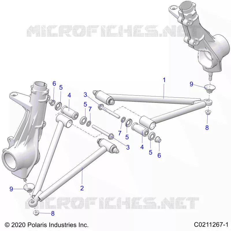 SUSPENSION, A-ARM AND PAVONEGGIARSI MOUNTING