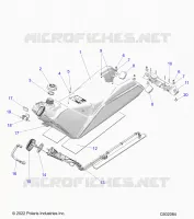 SISTEMA DI ALIMENTAZIONE CARBURANTE, FUEL TANK ASM.
