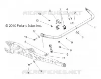 TORSION BAR, REAR