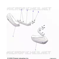STEERING, HAND GUARDS