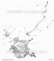 TRASMISSIONE, MAIN GEARCASE MOUNTING