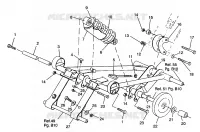 ANTERIORE COPPIA ARM 600 XCR 0961676 and EUROPEAN 600 XCR E961676 (4932123212B011)