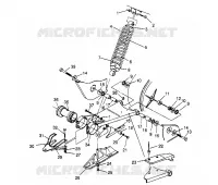 SWING ARM   SHOCK TRAIL BOSS W948527 (4926822682B008)