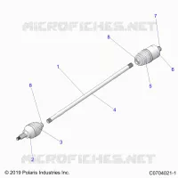DRIVE TRAIN, HALF POSTERIORE ALBERO