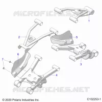 SOSPENSIONE POSTERIORE CONTROL ARMS