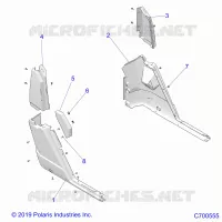 CARROZZERIA POSTERIORE FENDERS