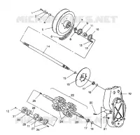 TRASMISSIONE ASSEMBLY LITE GT/0933133 and  STARLITE GT/0933127 (4923232323015A)