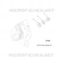 FRENO ANTERIORE CALIPER MOUNTING