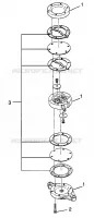 POMPA DI BENZINA Storm 0975782, Storm S.E. H975782, European Storm S.E. E975782, (4937823782D007)