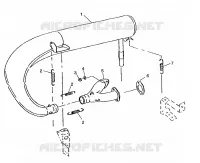 IMPIANTO DI SCARICO 500 INDY 0982764(A)(B) and EUROPEAN 500 INDY E982764A (4942104210C005)
