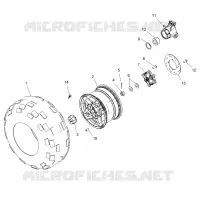 RUOTE, REAR TIRE and FRENO DISC