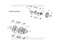 MOTORE, ALBERO MOTORE AND BALANCE SHAFT